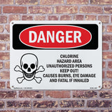 Chlorine Hazard Area
