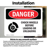 Chock Wheels Before Loading Or Unloading