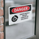 Chock Wheels Before Loading Or Unloading