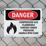 Compressed Gas Flammable Content