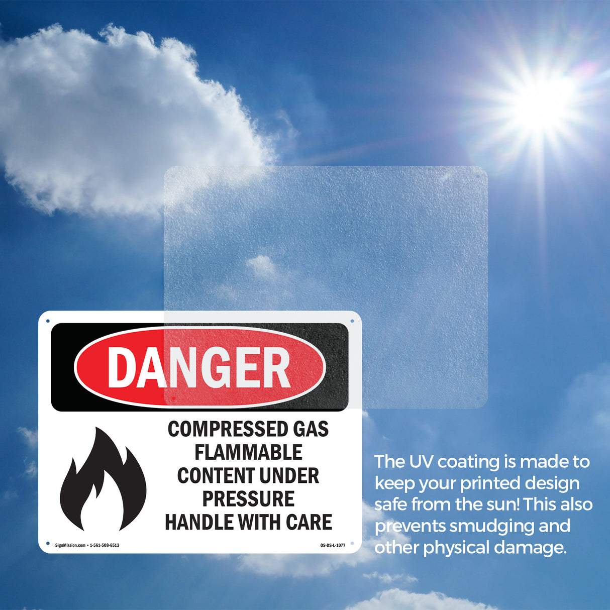 Compressed Gas Flammable Content