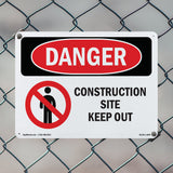 Construction Site Keep Out