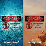 Construction Site Keep Out