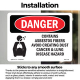 Contains Asbestos Fibers