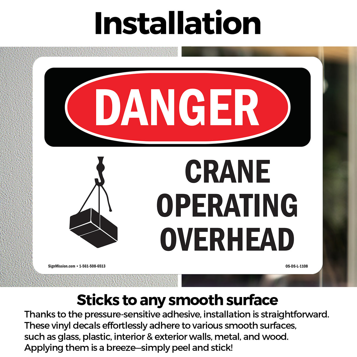 Crane Operating Overhead