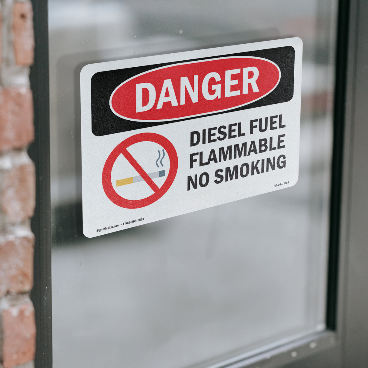 Diesel Fuel Flammable No Smoking
