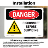 Disconnect Before Servicing