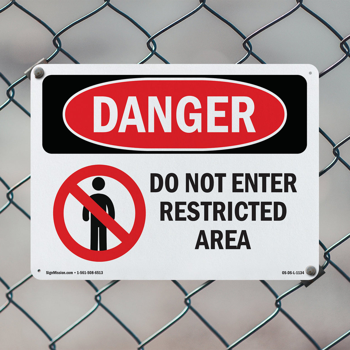 Do Not Enter Restricted Area