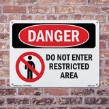 Do Not Enter Restricted Area