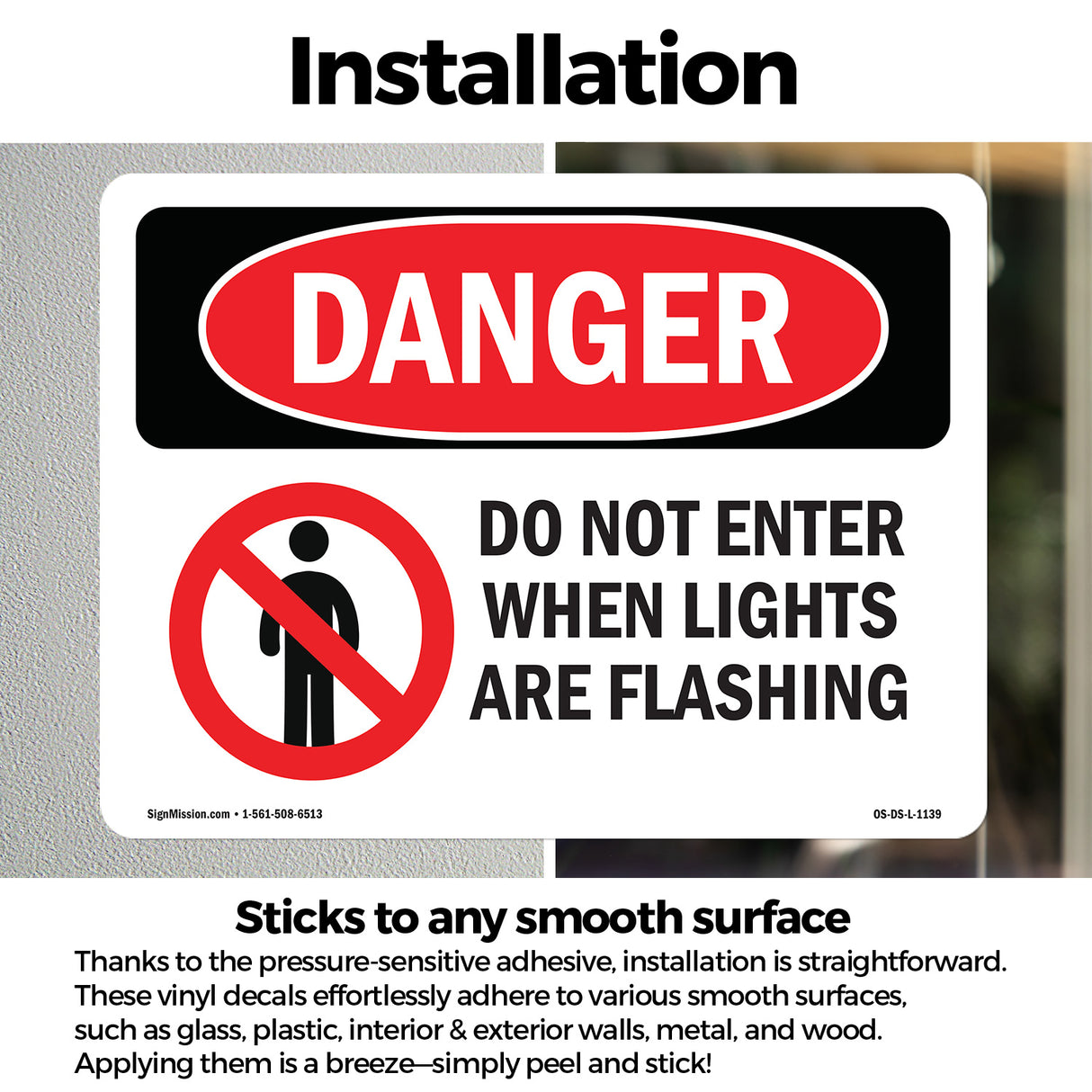 Do Not Enter When Lights Are Flashing