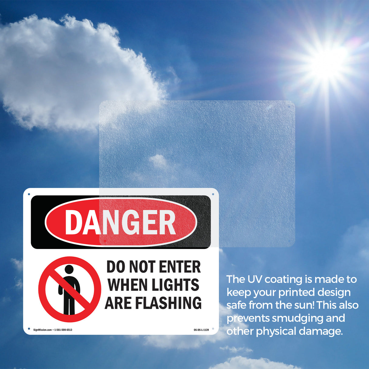 Do Not Enter When Lights Are Flashing