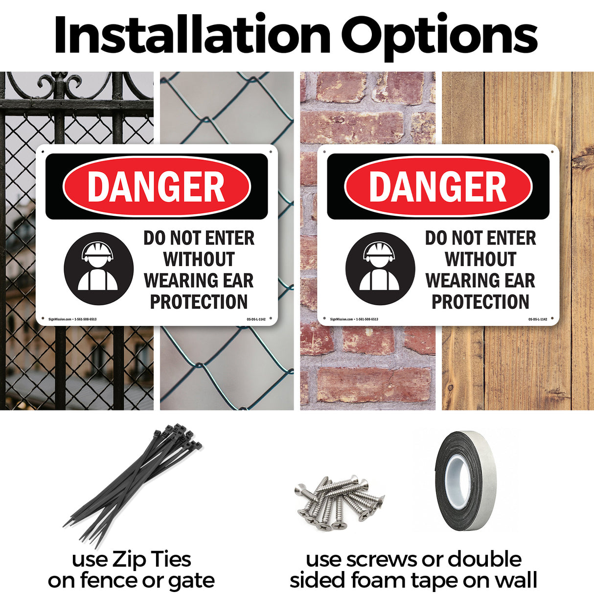 Do Not Enter Without Wearing Ear Protection