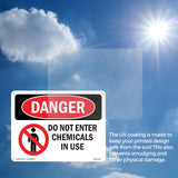 Do Not Enter Chemicals In Use