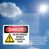 Do Not Operate Without Guards In Place