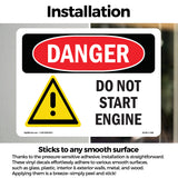 Do Not Start Engine