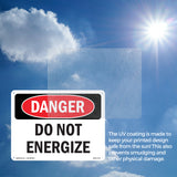 Do Not Energize