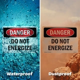 Do Not Energize