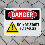 Do Not Start Out Of Order