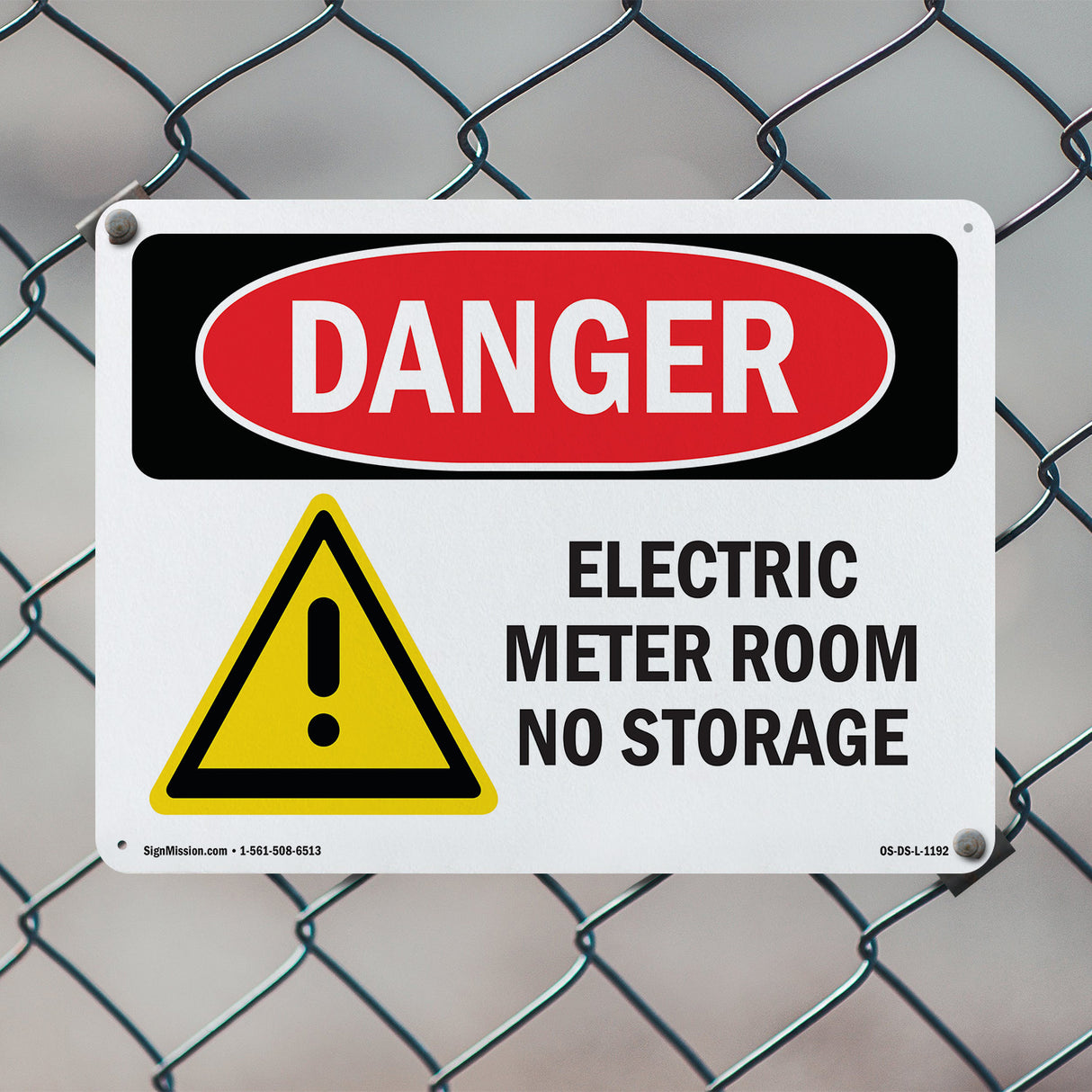Electric Meter Room No Storage
