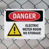 Electric Meter Room No Storage