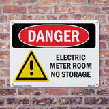 Electric Meter Room No Storage