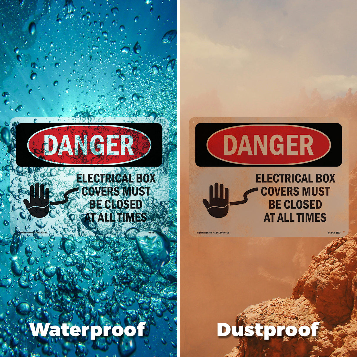 Electrical Box Covers Must Be Closed