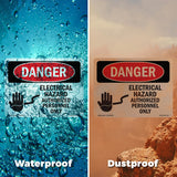 Electrical Hazard Authorized Personnel Only
