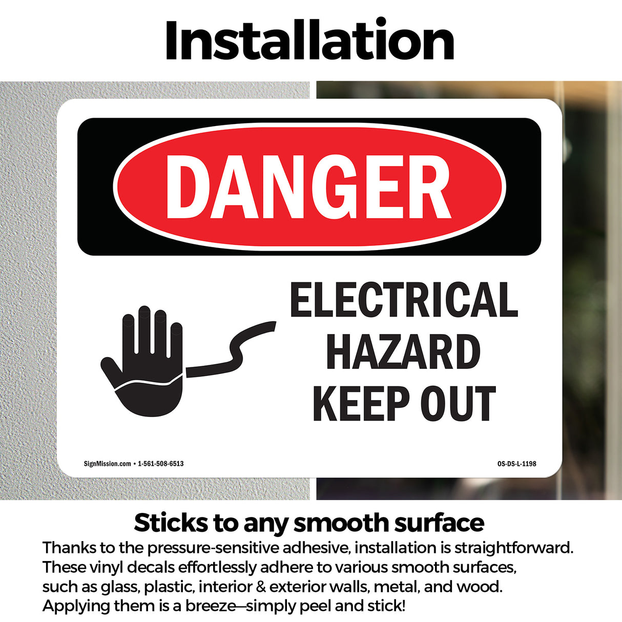 Electrical Hazard Keep Out