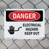 Electrical Hazard Keep Out
