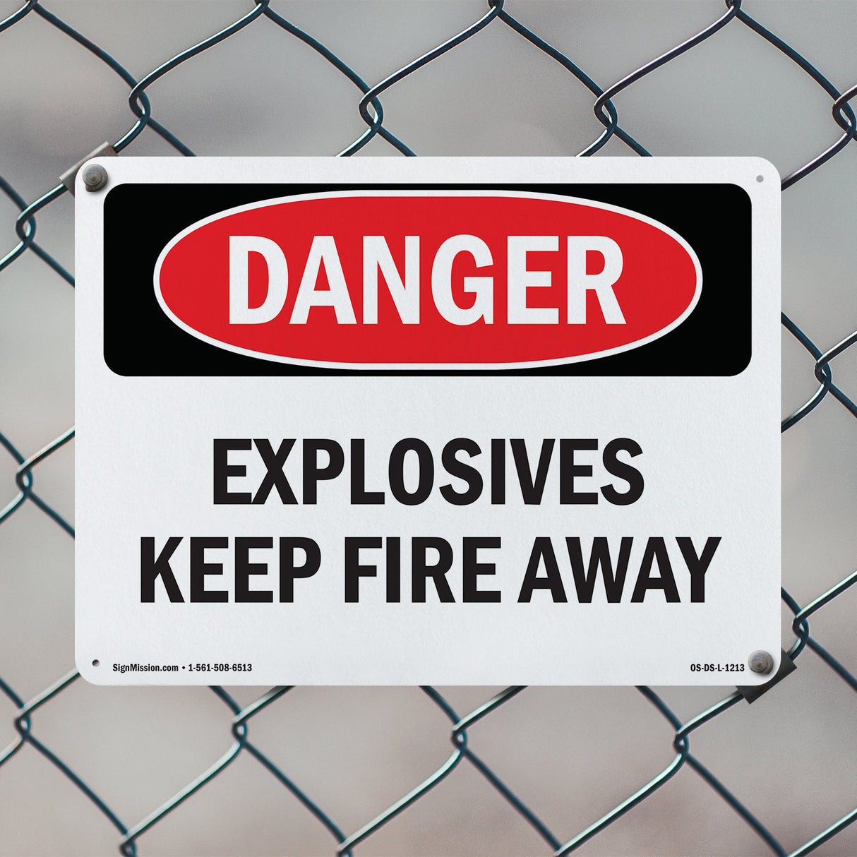 Explosives Keep Fire Away
