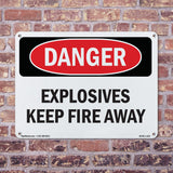 Explosives Keep Fire Away