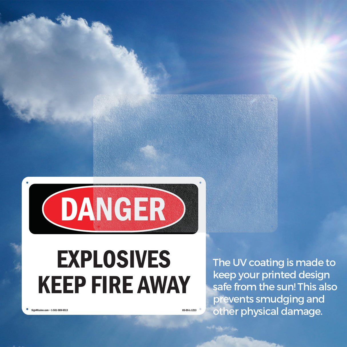 Explosives Keep Fire Away