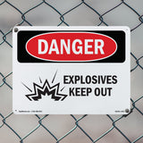 Explosives Keep Out