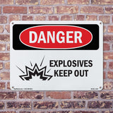 Explosives Keep Out