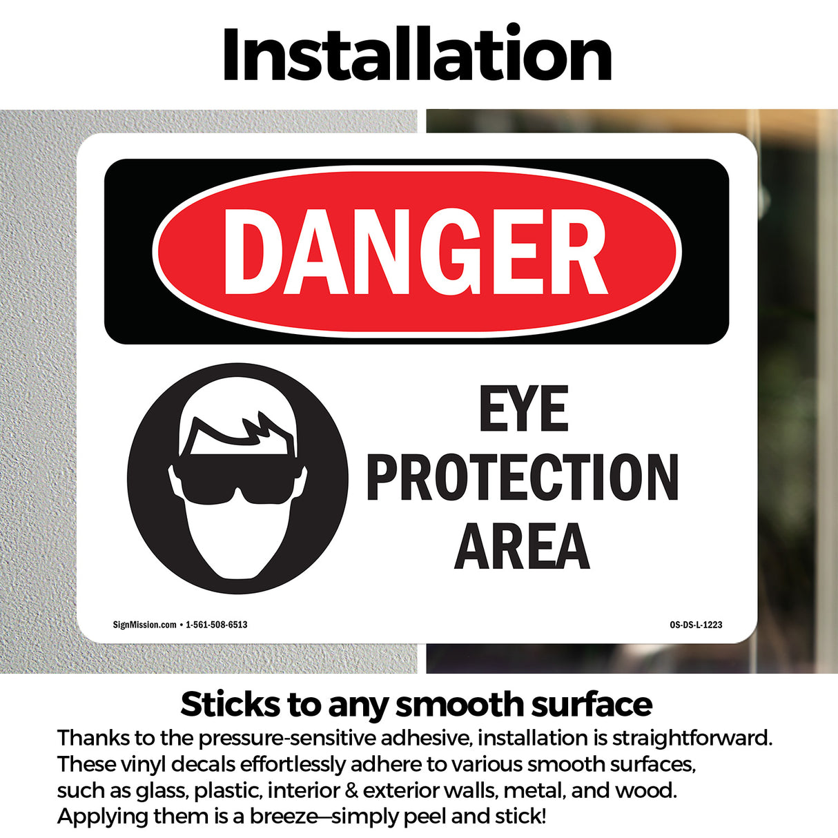 Eye Protection Area