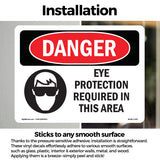 Eye Protection Required In This Area