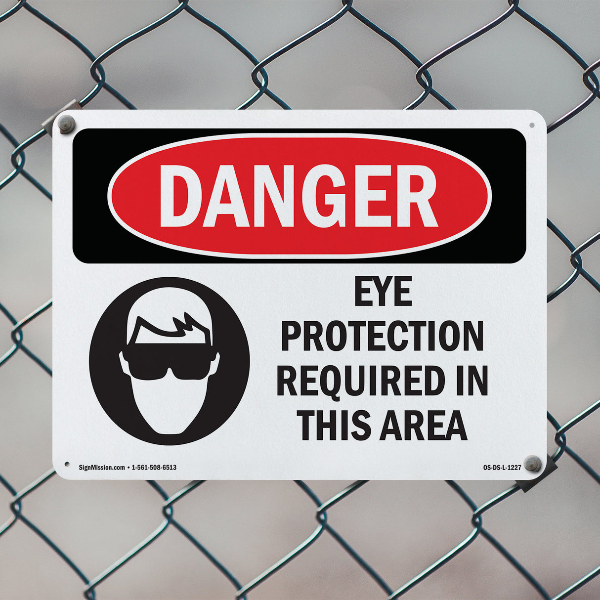 Eye Protection Required In This Area