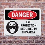 Eye Protection Required In This Area