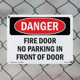 Fire Door No Parking In Front Of Door