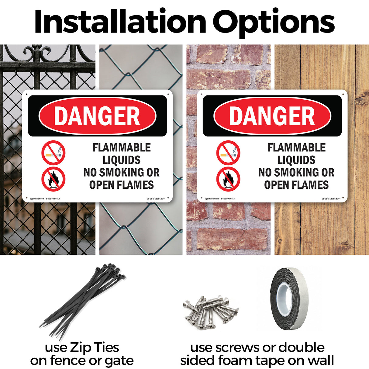 Flammable Liquids No Smoking Or Open Flames