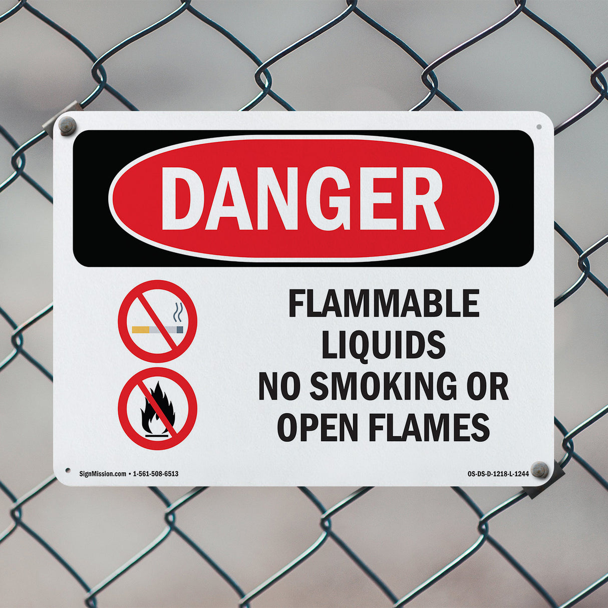 Flammable Liquids No Smoking Or Open Flames