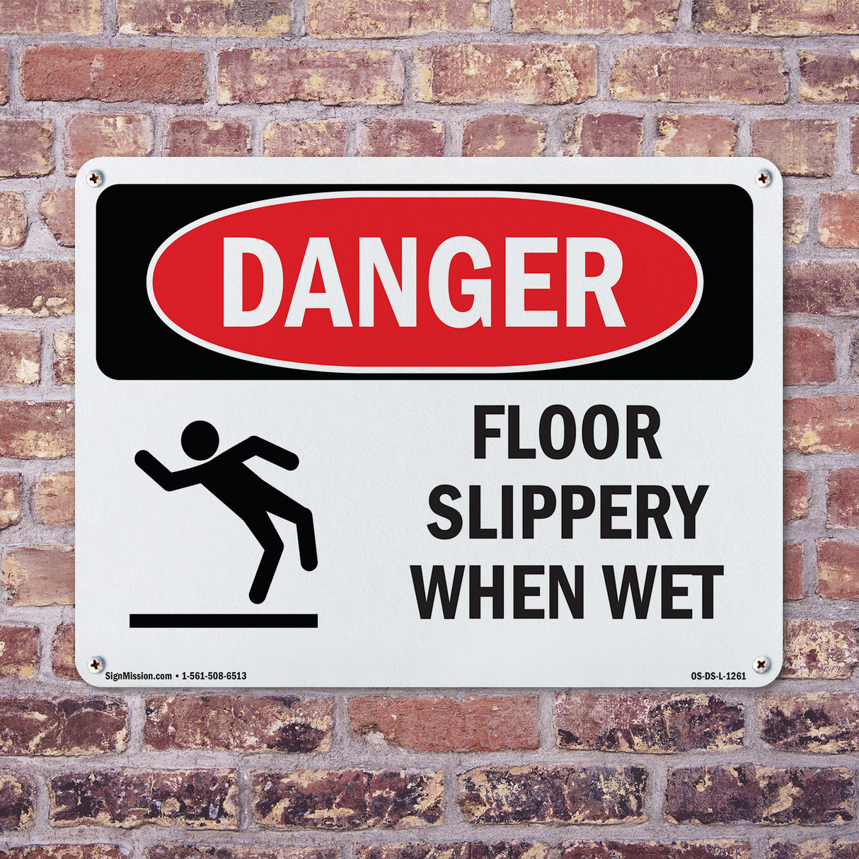 Floor Slippery When Wet