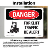 Forklift Traffic Be Alert