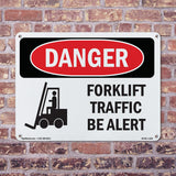 Forklift Traffic Be Alert