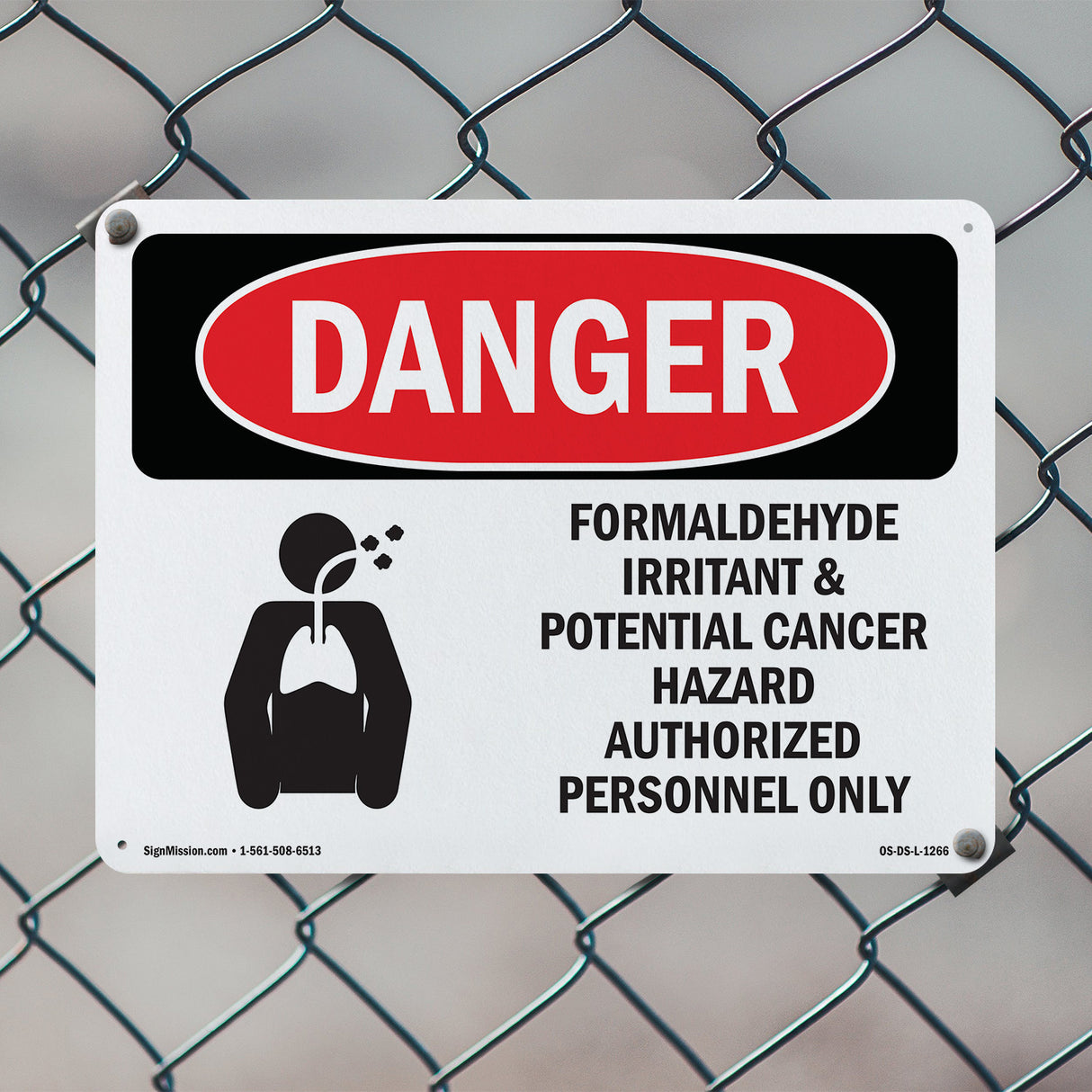 Formaldehyde Irritant Hazard
