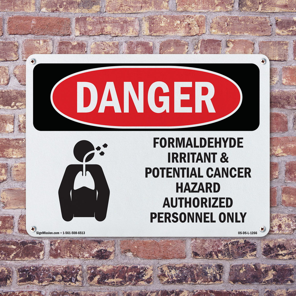 Formaldehyde Irritant Hazard