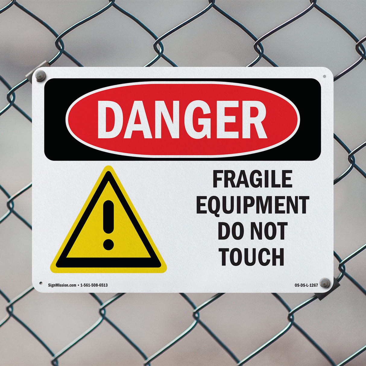 Fragile Equipment Do Not Touch