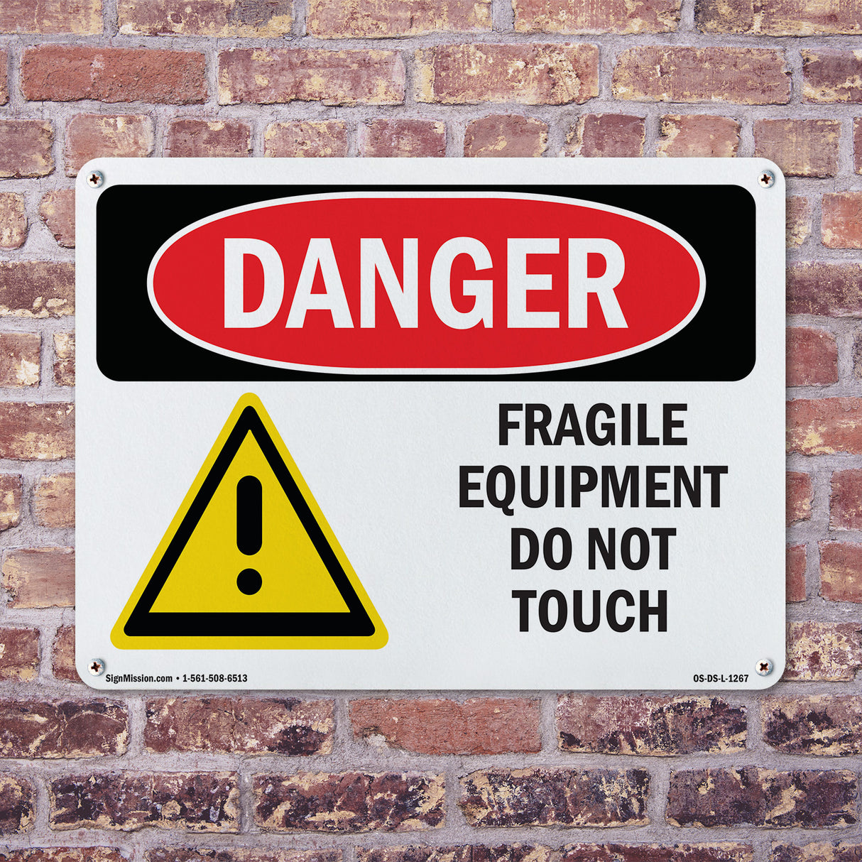 Fragile Equipment Do Not Touch