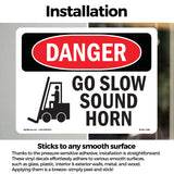 Go Slow Sound Horn