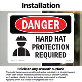 Hard Hat Protection Required